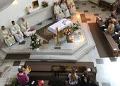 Mši svatou celebroval pomocný biskup o. Martin David